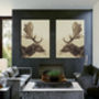 Stag Off, Canvas Art, thumbnail 1 of 3