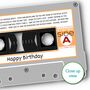 50th Birthday Print Songs On The Day You Were Born 1974, thumbnail 3 of 9
