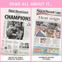 Miami Heat Personalised Nba Basketball Gift Newspaper Book, thumbnail 7 of 12