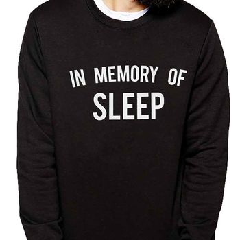 In Memory Of Sleep Womens New Mum Sweatshirt Gift, 5 of 5