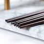 Fusion Marble Effect Wooden Chopsticks, thumbnail 2 of 6