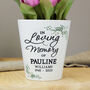 Personalised In Loving Memory Plant Pot, thumbnail 5 of 5