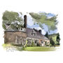 Personalised Wedding Venue Or Church Illustrated Print, thumbnail 9 of 12