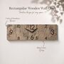 Bespoke Handcrafted Eight Colours Wall Clock, thumbnail 8 of 10