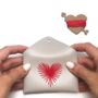 Vegan Stitch Heart Purse, thumbnail 2 of 5