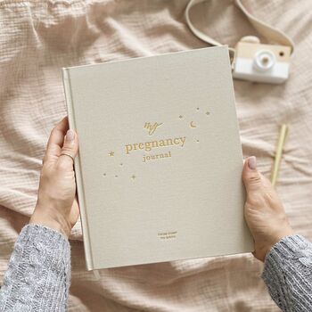 My Pregnancy Journal Pearl With Gilded Edges, 4 of 12