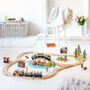 Personalised Wooden Wild Pines Train Set, thumbnail 1 of 12
