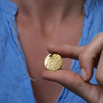 Textured Nugget Necklace, 3 of 8