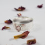 Silver Rose Quartz Ring, thumbnail 2 of 11
