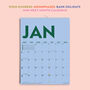 2027 Calendar | Colourburst | A4, thumbnail 2 of 3