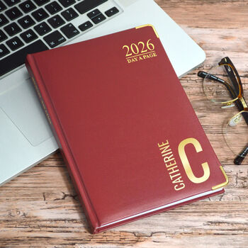 Personalised Day A Page 2026 Diary Stylish Design, 5 of 11