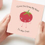 'I Love You From My Head Tomatoes' Chocolate Card, thumbnail 1 of 3