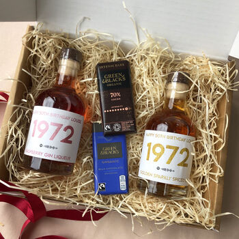 Personalised Gin And Chocolate Gift Set, 4 of 5