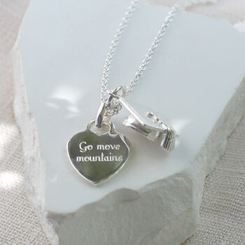 Personalised Sterling Silver Graduation Necklace, 2 of 7