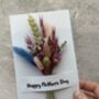 Mother’s Day Card Dried Flowers, thumbnail 2 of 8