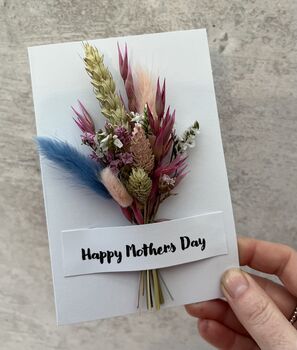 Mother’s Day Card Dried Flowers, 2 of 8