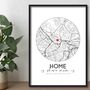 Personalised Home Is Where Mum Is, Mothers Day Print, thumbnail 1 of 4