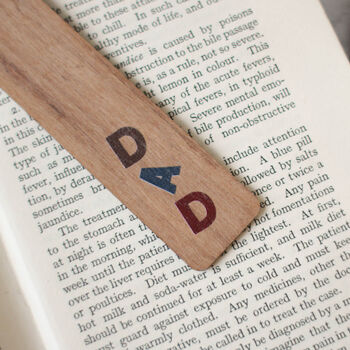 Personalised Bookmark For Dads, Daddies And Grandads, 9 of 9