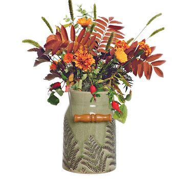 Witches Cottage Halloween Home Vase Decoration, 2 of 5
