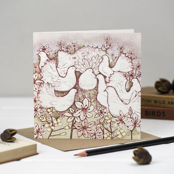 'Winter Birds' Mixed Pack Of Ten Greeting Card, 8 of 11