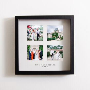 Personalised Wedding Photo Collage Frame, 2 of 11