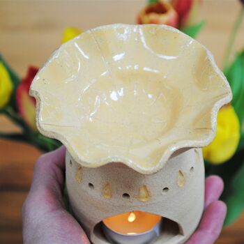 Wax Burner Oil Melt Handmade Ceramic Gift, 7 of 9