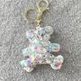 Teddy Bear Key Ring, Bag Charm, thumbnail 1 of 4