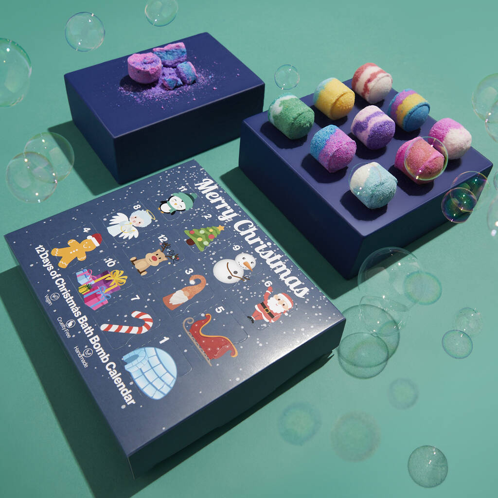 Bath Bombs Advent Calendar By All Things Brighton Beautiful 
