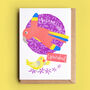 Macaw Card For Dad, Daddy Or Grandad, thumbnail 1 of 4