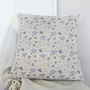 Floral Cow Parsley Linen Cushion, thumbnail 1 of 4
