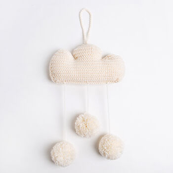 Personalised Cloud Hanger Easy Crochet Kit, 2 of 10