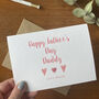 Personalised Happy Father's Day Greeting Card, thumbnail 2 of 5