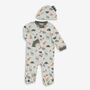 New Baby Boy Dinosaur Sleepsuit Gift Hamper, thumbnail 3 of 8