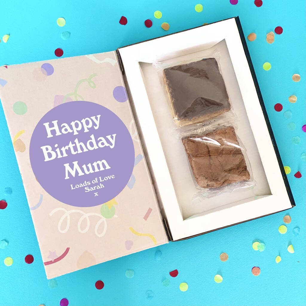 Personalised Birthday Cake Gift Box By MixPixie