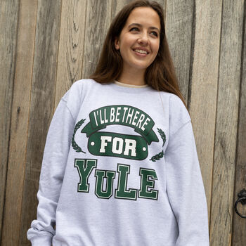 I'll Be There For Yule Women's Christmas Jumper, 4 of 9