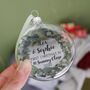 New Home Wreath Christmas Bauble Decoration, thumbnail 5 of 5
