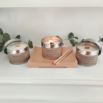 'A Moment For You' Trio Of Vegan Relaxing Candles, 3 of 3