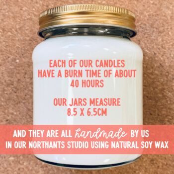 Fucking Brilliant Personalised Candle, 8 of 9