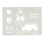 Royal Corgi Dog T Shirt Painting Craft Box, thumbnail 4 of 10