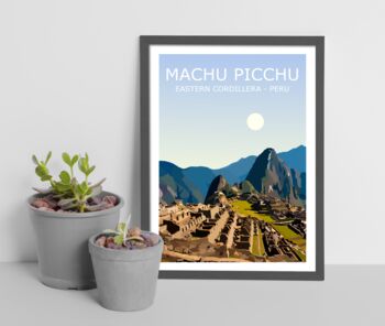 Machu Picchu Peru Incan Citadel Art Print, 2 of 4