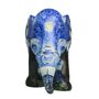Starry Night Limited Hand Decorated Elephant Statue, thumbnail 3 of 10