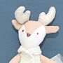 Mini Reindeer Soft Toy With Personalised Carry Case, thumbnail 4 of 5