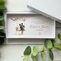 Wedding Gift For Couples. Handmade Bride And Groom Money Wallet, thumbnail 6 of 6