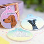 Premium Dog Name Tag Personalised Ombre, thumbnail 5 of 12