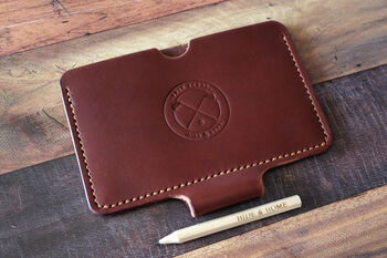 Leather Golf Score Sleeve, 8 of 12