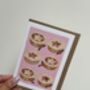 ‘The Most Wonderful Pie Of The Year’ Mince Pie Christmas Card, thumbnail 2 of 3
