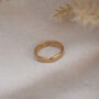 Gold Personalised Constellation Eternity Engraved Ring, thumbnail 7 of 7