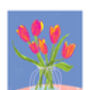 Bright Tulips In Vase Print, thumbnail 3 of 4