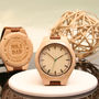 Personalised Wooden Wrist Watch For Dad, thumbnail 3 of 4