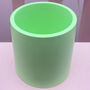 Neon Round Decorative Pot Green, thumbnail 1 of 5